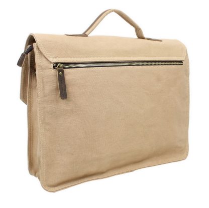 Classic Canvas Laptop Crossbody Bag - Image 3