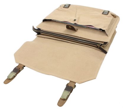 Classic Canvas Laptop Crossbody Bag - Image 2
