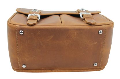 Full Grain Leather Crossbody Camera Bag - Image 2