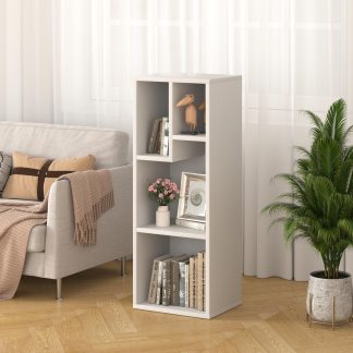 4-compartment ultra-thin bookcase