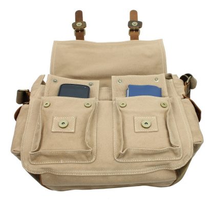 Classic Canvas Crossbody Bag - Image 4