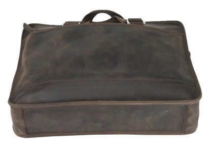 Cowhide Handheld Briefcase - Image 2