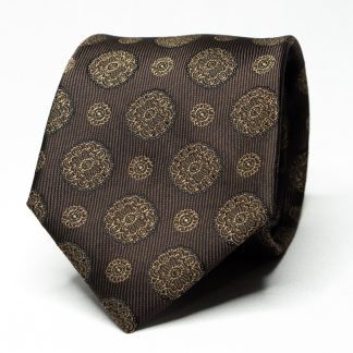 Men's Brown Luxury Tie
