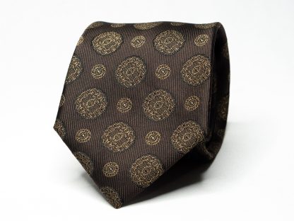 Men's Brown Luxury Tie