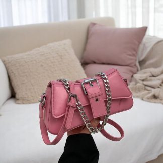 Small and stylish leather underarm bag