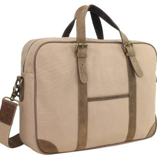 Casual Canvas Laptop Crossbody Bag