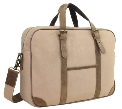 Casual Canvas Laptop Crossbody Bag