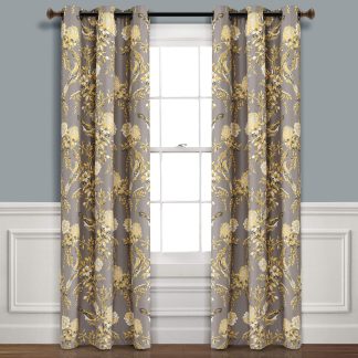 A pair of blackout curtains