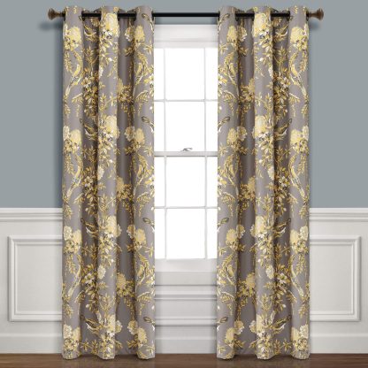 A pair of blackout curtains