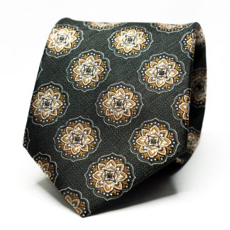 Men's Classic Dark Green Tie