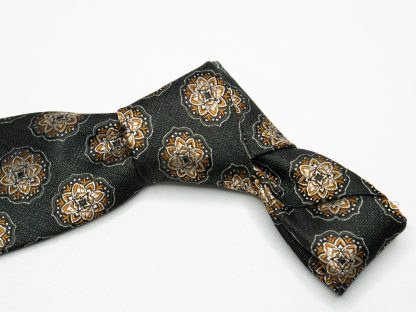 Men's Classic Dark Green Tie - Image 2