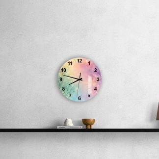 Abstract bohemian style clock