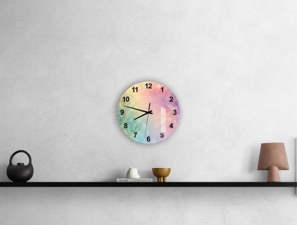 Abstract bohemian style clock