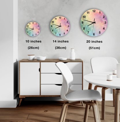 Abstract bohemian style clock - Image 2