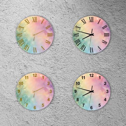 Abstract bohemian style clock - Image 4