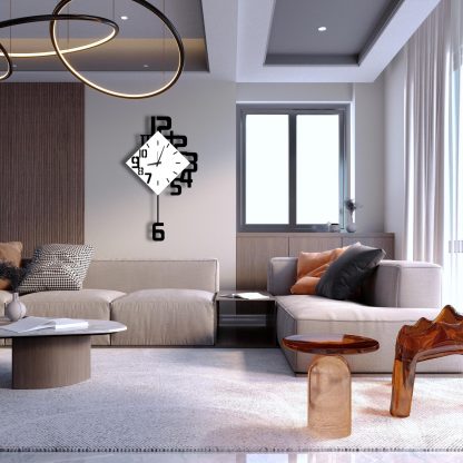 Art Deco wall clock - Image 4