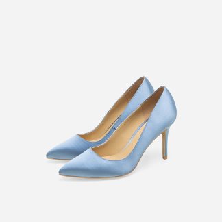 Athena Aegean blue high heels