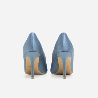 Athena Aegean blue high heels - Image 4