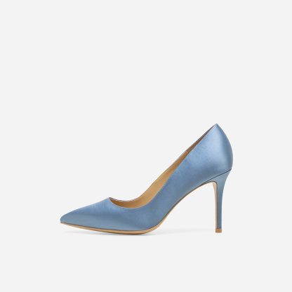 Athena Aegean blue high heels - Image 3