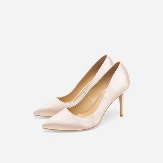 Athena champagne high heels