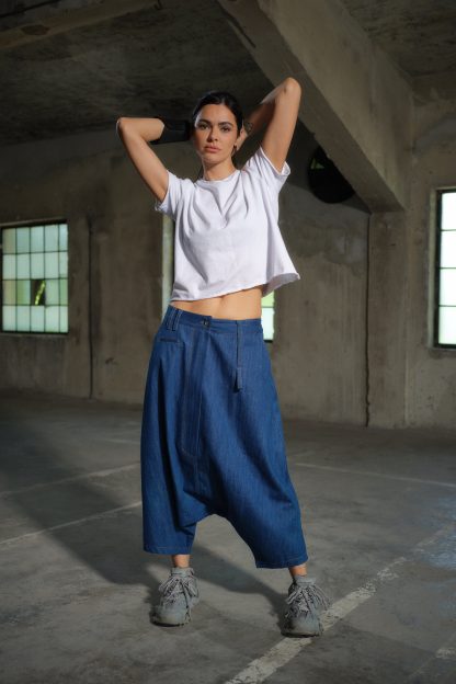 Basic white cotton top - Image 3