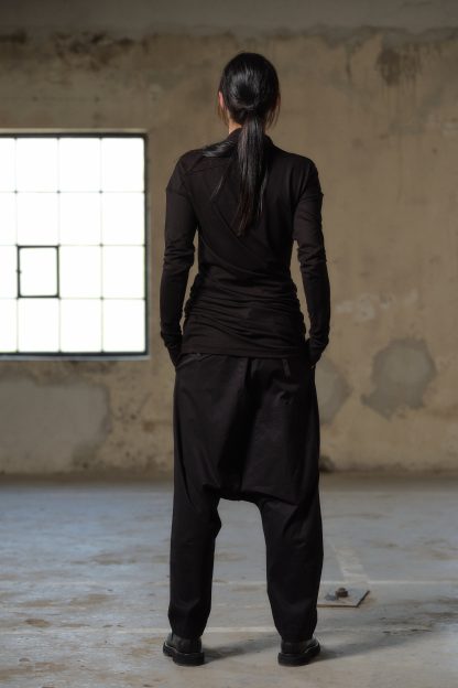 Black Twist Blouse - Image 4