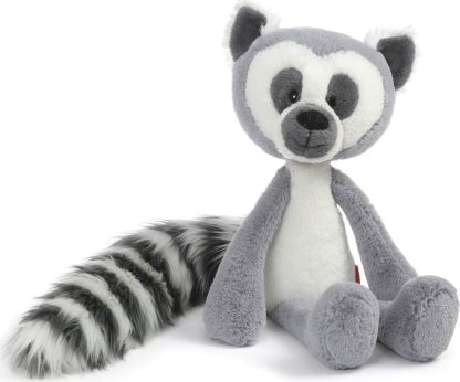 Black and White Western Lemur Plush Stuffed Animal - Image 2