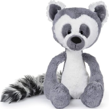 Black and White Western Lemur Plush Stuffed Animal - Image 3
