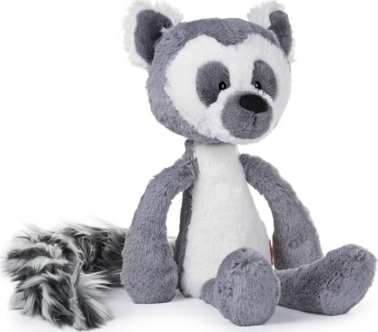 Black and White Western Lemur Plush Stuffed Animal - Image 4