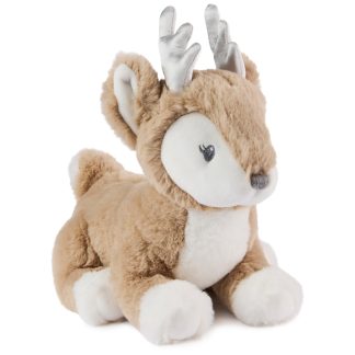 Brown Maple Deer Plush Toy