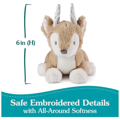 Brown Maple Deer Plush Toy - Image 5