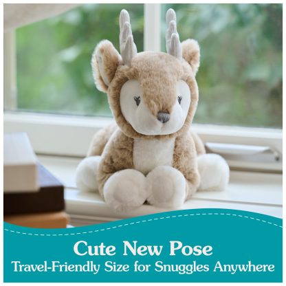 Brown Maple Deer Plush Toy - Image 4
