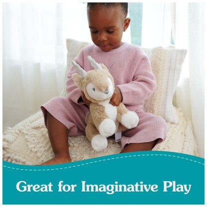 Brown Maple Deer Plush Toy - Image 2