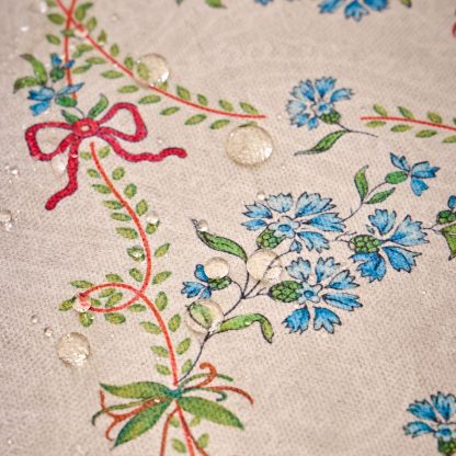Cherry pattern floral tablecloth - Image 6