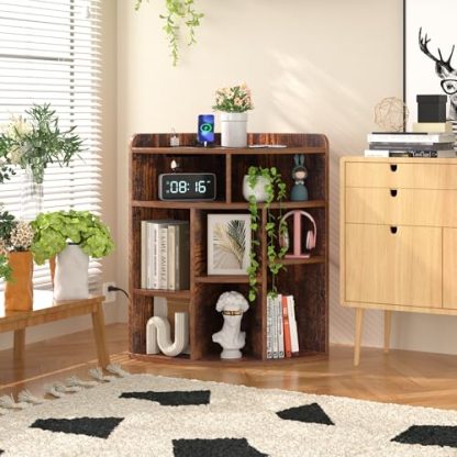 Corner locker with charging station - Image 2