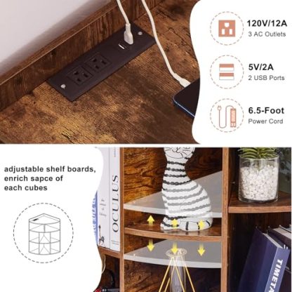 Corner locker with charging station - Image 4