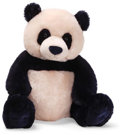Cream Panda Plush Toy - Image 2
