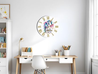Cute unicorn pattern decoration