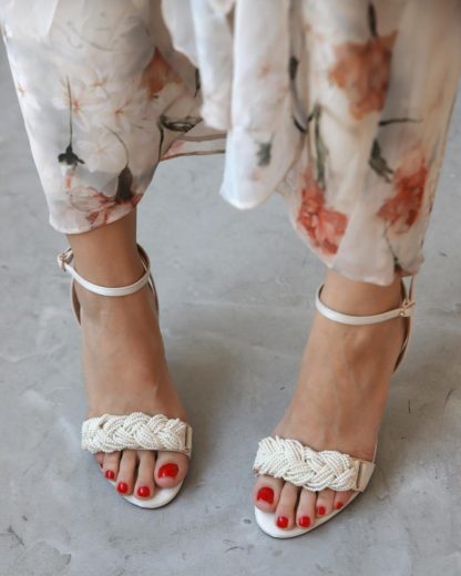 Elegant stiletto summer shoes
