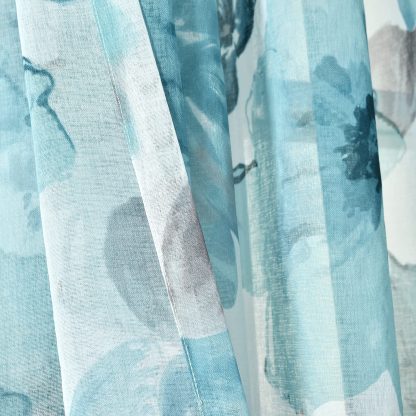 Floral Insulated Grommet 100% Blackout Curtain - Image 4