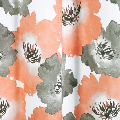Floral Insulated Grommet Blackout Curtains - Image 5