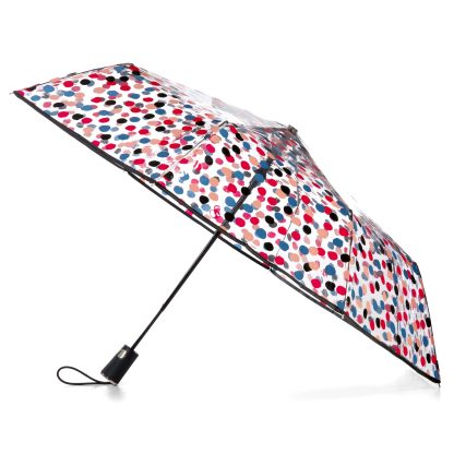 Foldable lightweight transparent umbrella cover