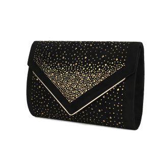 Formal Suede Clutch