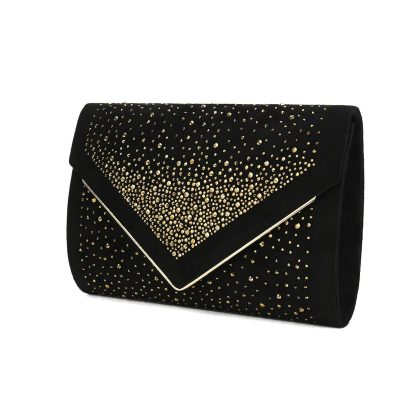 Formal Suede Clutch
