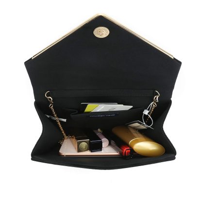 Formal Suede Clutch - Image 3