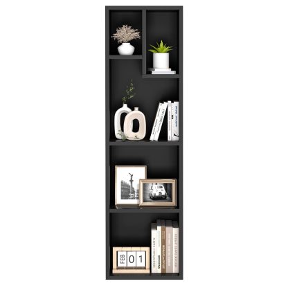 Four-layer slim bookcase