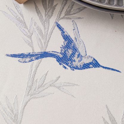 French country style elegant spring bird flower tablecloth - Image 4