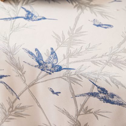 French country style elegant spring bird flower tablecloth - Image 5