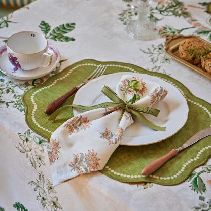 French floral pattern waterproof tablecloth elegant - Image 5