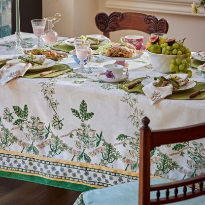 French floral pattern waterproof tablecloth elegant - Image 4